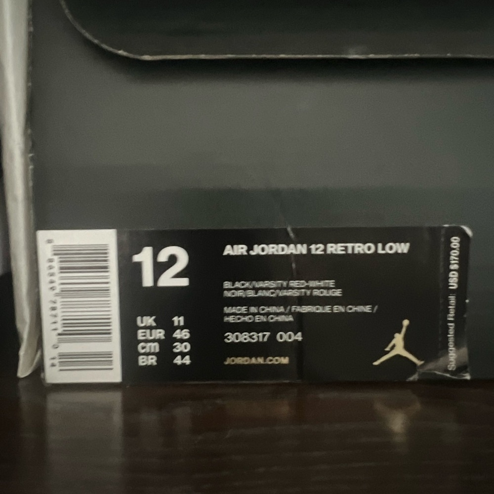 Jordan 12 Retro Low Playoffs - Picture 5 of 6